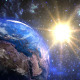  Earth Sunrise Zoom Out - Space Flight  - VideoHive Item for Sale