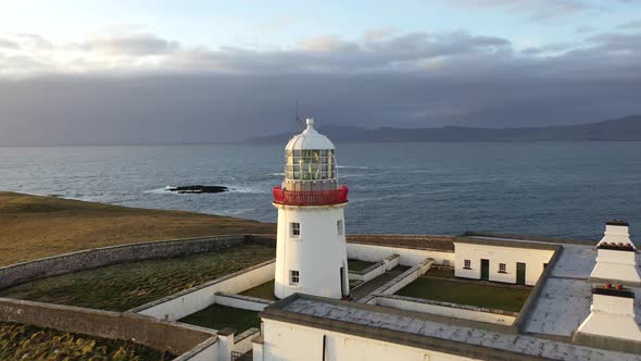 Aerial View of St, John's Point, County Donegal, Ireland