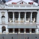Municipal theatre of Santiago, National Opera of Chile (aerial view) - VideoHive Item for Sale