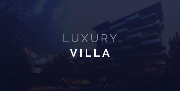 Luxury Villa PSD