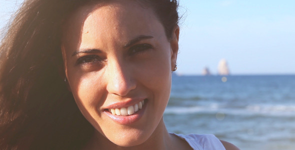 Girl On The Beach