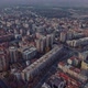 Aerial view of the cityscape of Skopje, the capital city in North Macedonia - VideoHive Item for Sale