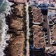 Cinematic Luz beach aerial view. - VideoHive Item for Sale