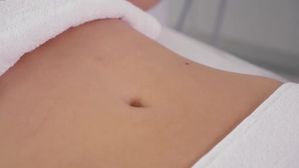 Caucasian Female Belly