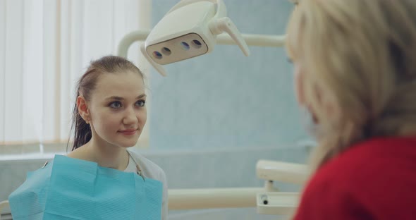 Patient Listens Carefully to the Doctor