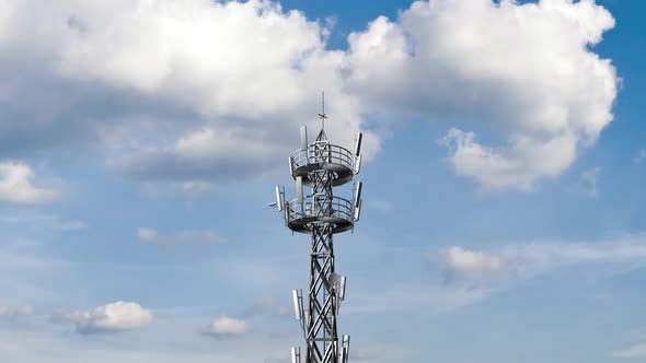 A communication tower