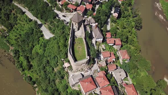 Vranduk Castle a small medieval castle of Bosnian kings V3