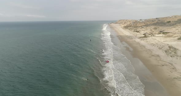 Kitesurf in Santa Marianita Beach Ecuador