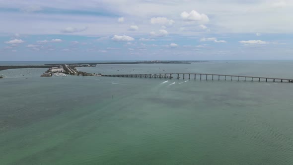 Drone of Biscayne Bay