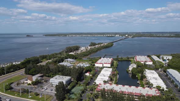 Flying back from Holmes Beach, in Manatee County, Florida