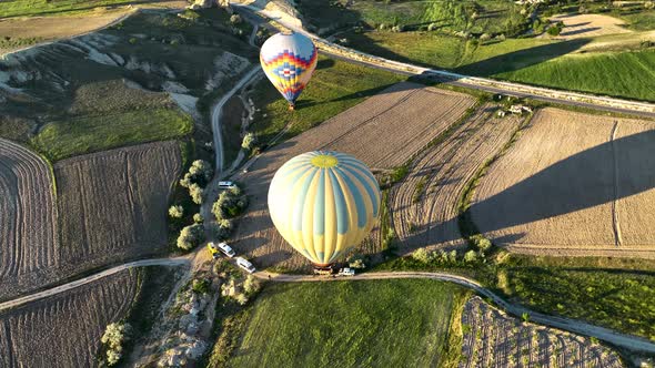 The Cappadocia region of Turkey is the most popular location in the world for hot air ballooning.