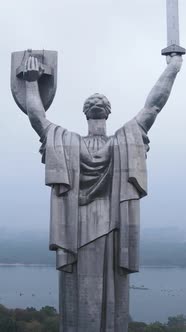 Motherland Monument in Kyiv Ukraine