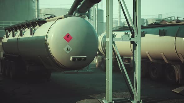 Fuel Truck for Transport Fuel to Petrochemical Oil Refinery alt