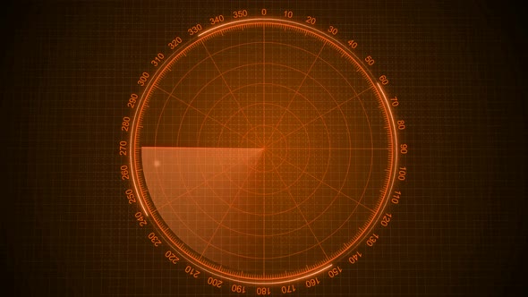 Zoom Out Brown Radar Hud Animated