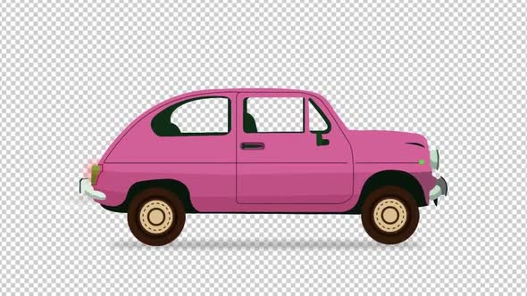 Car Classic Pink