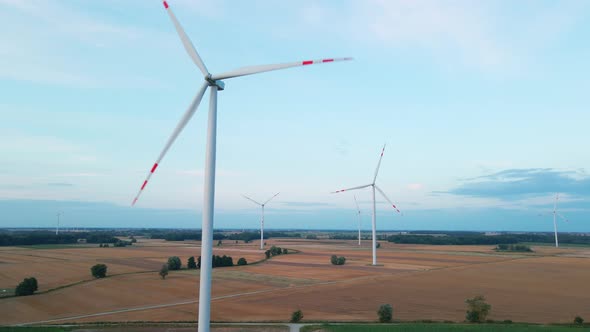 Wind Turbine in the Field