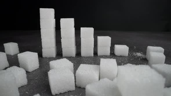 White Sugar Cubes