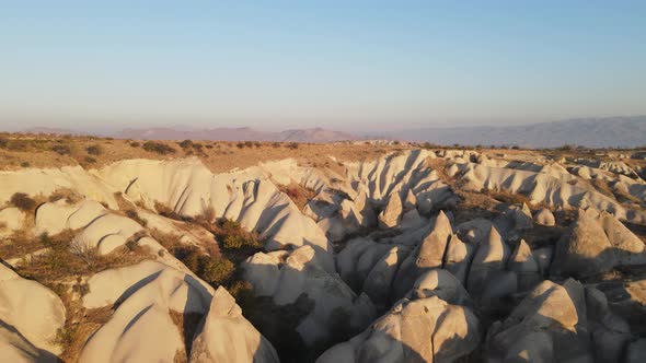 Aerial View Cappadocia Landscape