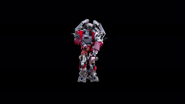 35 Robot Dancing 4K