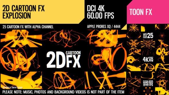 2D Cartoon FX (Explosion Set 10) alt