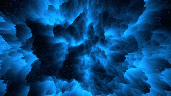 Blue Transforming Background