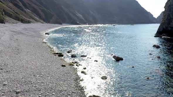 Glenlough Bay Between Port and Ardara in County Donegal is Irelands Most Remote Bay