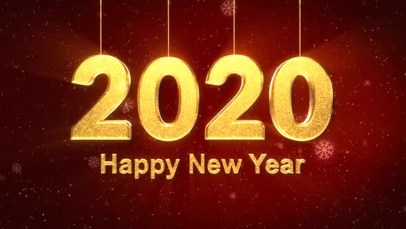 Happy New Year 2020 Title 