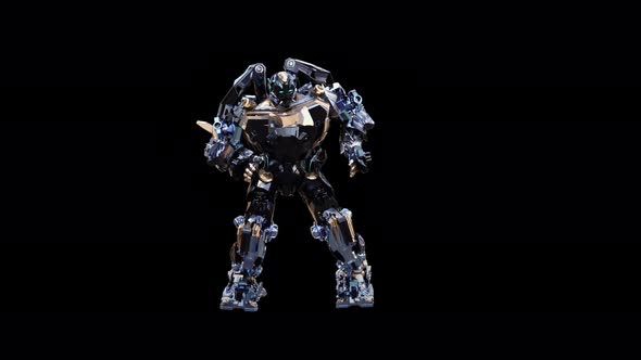 27 Robot Dancing 4K