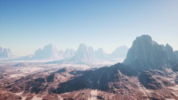 Rock Formations in the Nevada Desert alt