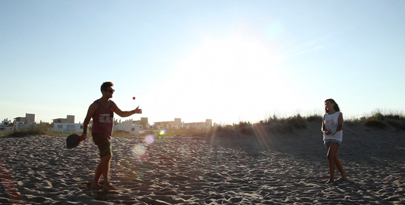 Beach Paddle Ball