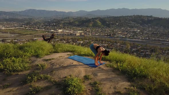 Yoga Workout Aerial