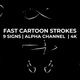 Fast Cartoon Strokes Signs - VideoHive Item for Sale