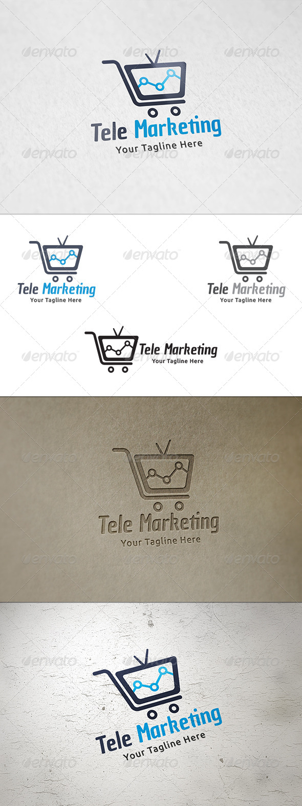 Tele Marketing - Logo Template