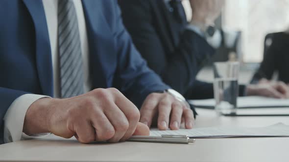 Businessman Signing Contract