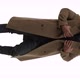 Young Energetic Male Adjusting His Coat and Sorting It Out Vertical White Background - VideoHive Item for Sale