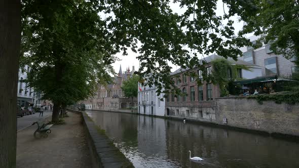 Dijver Canal in Bruges