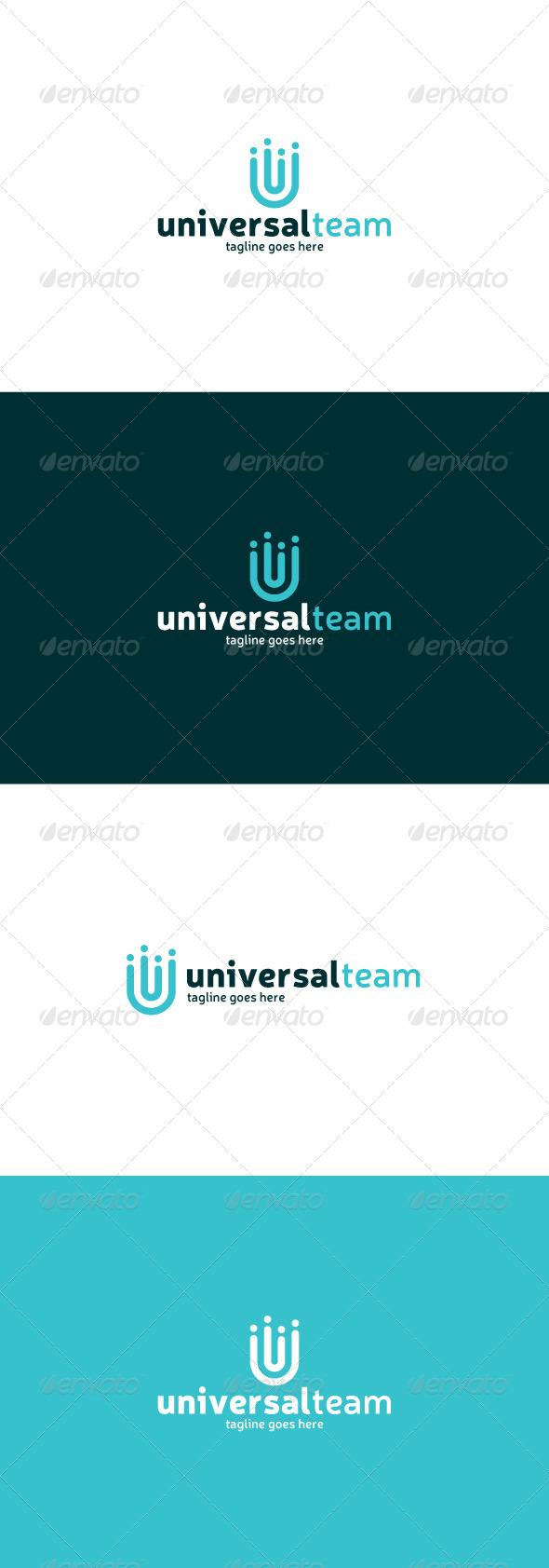 Universal Team Logo — Letter U