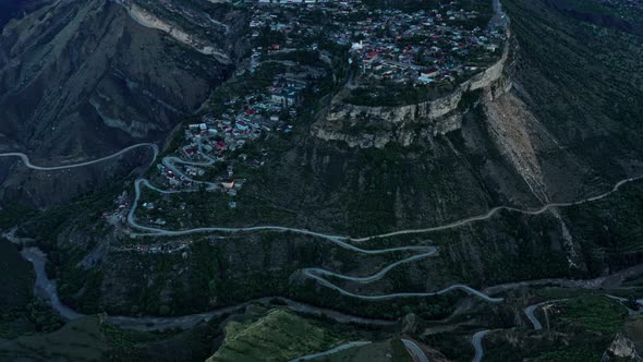 Gunib Village in Dagestan