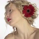 Beautiful young woman with flower in her hair - VideoHive Item for Sale