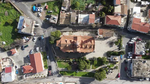 Aerial View of Esentepe Mosque