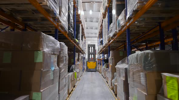 Large Warehouse of a Manufacturing Enterprise