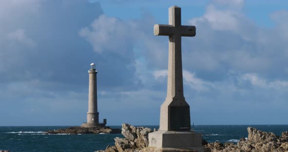 The lighthouse at Goury, Cap de la Hague, Cotentin peninsula, France