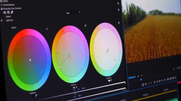 Video Color Correction Ring