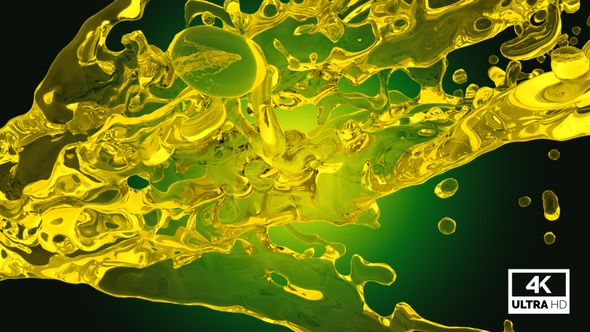 Olive Oil Stream Splash And Pouring alt