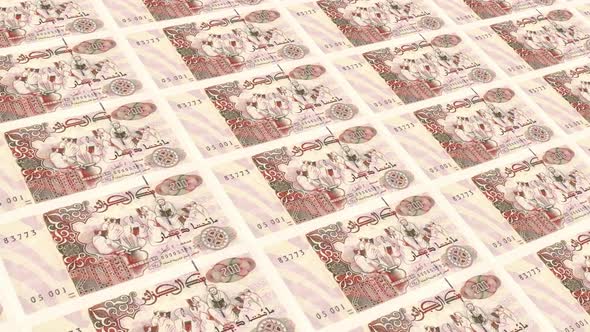 Algeria  Money / 200 Algerian Dinar / 4K