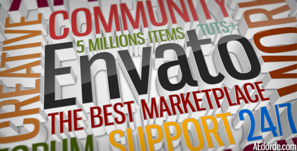 Multipurpose Clean 3D Text to Logo alt