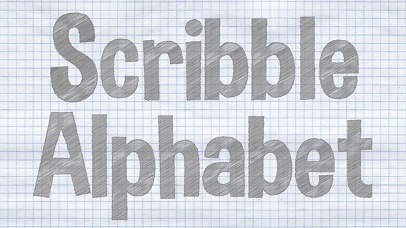 Scribble Alphabet alt