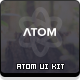 Atom - UI Kit - GraphicRiver Item for Sale