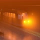 Outdoor Metro Station Covered In A Foggy Atmosphere - VideoHive Item for Sale