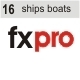 Motor Ship on the Sea